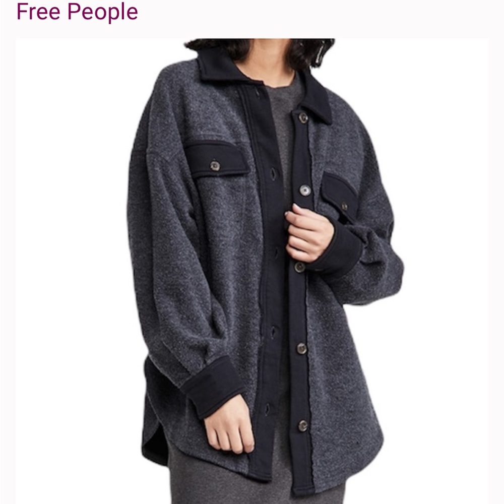 Free People Ruby Over Sized Shacket - image 3